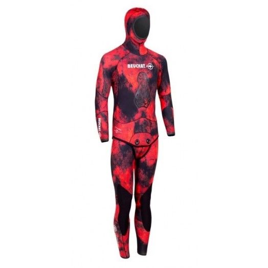 BEUCHAT - Veste REDROCK 5mm - Combinaisons de chasse - Chasse sous-marine - Atlantys Homopalmus