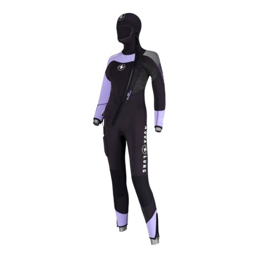 AQUALUNG - Combinaison monopièce DYNAFLEX 7mm Femme (Zip Avant)