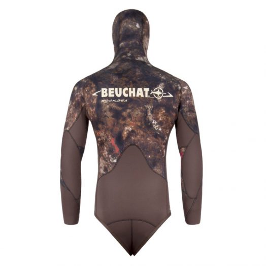 BEUCHAT - Veste de chasse sous-marine ROCKSEA TRIGOCAMO WIDE Homme 3 mm - Combinaisons de chasse - Chasse sous-marine -
