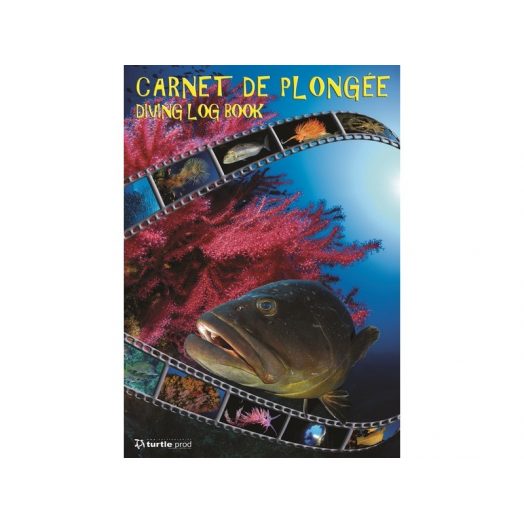 CDS - CARNET DE PLONGEE MEDITERRANEE 58 PLONGEES