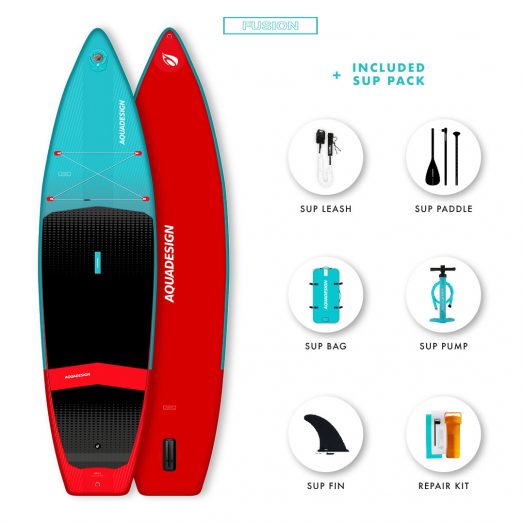 AQUADESIGN - Pack Paddle SUP GONFLABLE ARKO 11’0″
