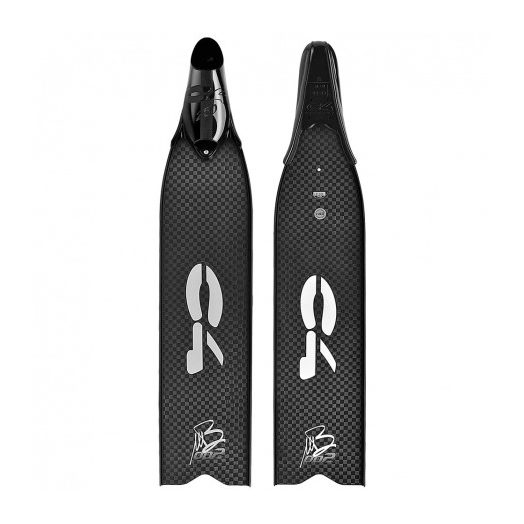 C4 - Palmes Carbone MB002 BLACK Dureté 25 - Palmes de chasse - Chasse sous-marine - Atlantys Homopalmus