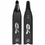 C4 - Palmes Carbone MB002 BLACK Dureté 25 - Palmes de chasse - Chasse sous-marine - Atlantys Homopalmus